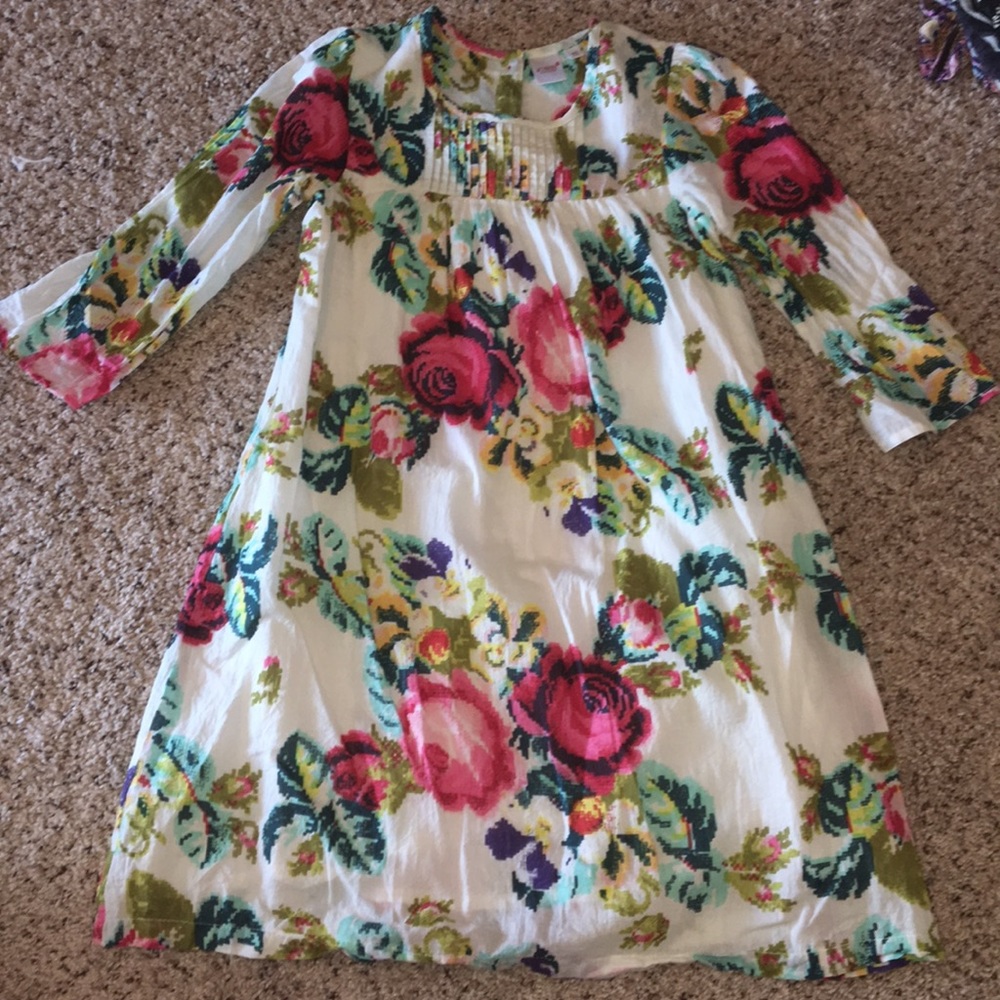 Girls Floral Zulily dress